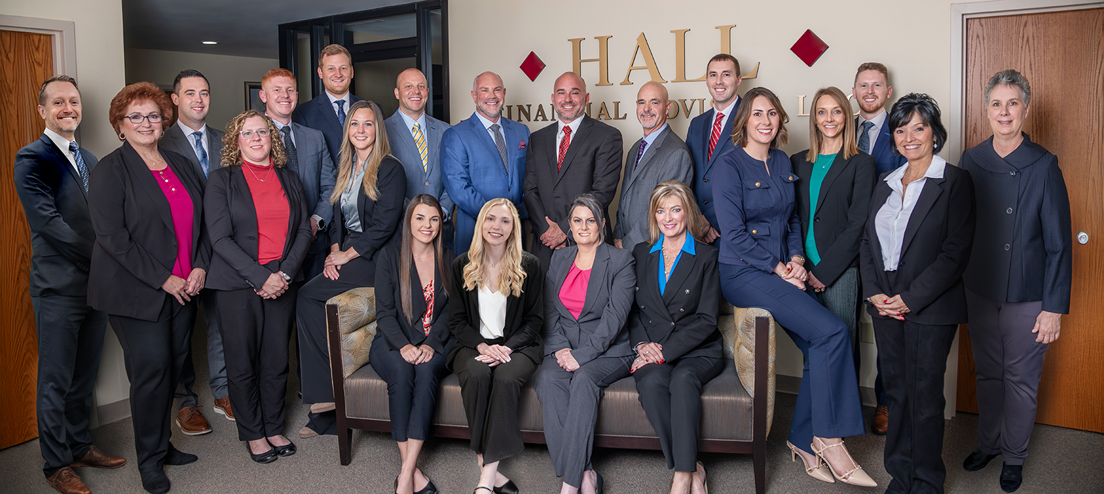 homepage_team_revised Hall Financial Advisors - Financial planners, wealth management advisors, and staff